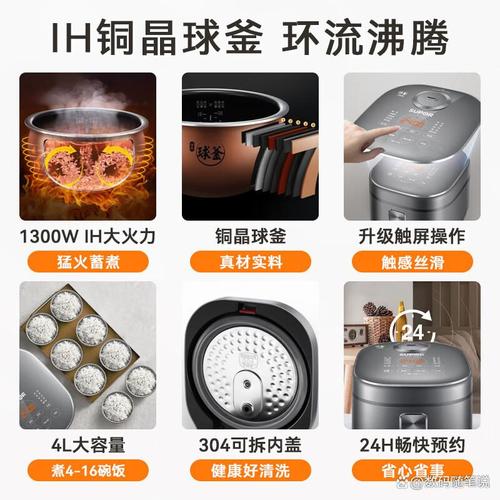 2026年IH电磁加热电饭锅性价比推荐 这6款热卖产品值得入手